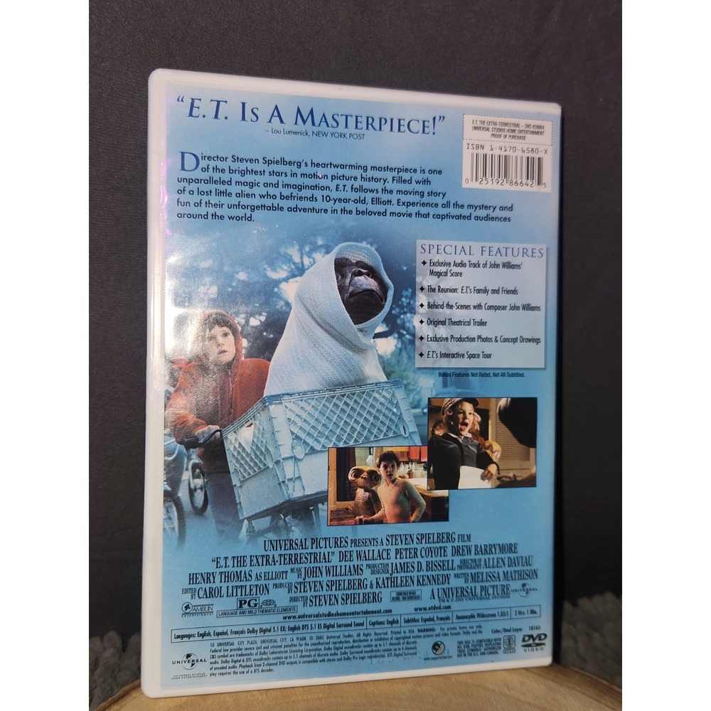 E.T.: The Extra-Terrestrial‎ (Widescreen Edition) - Picture 2 of 2